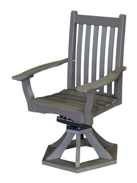 Classic Swivel Rocker Side Chair with Arms